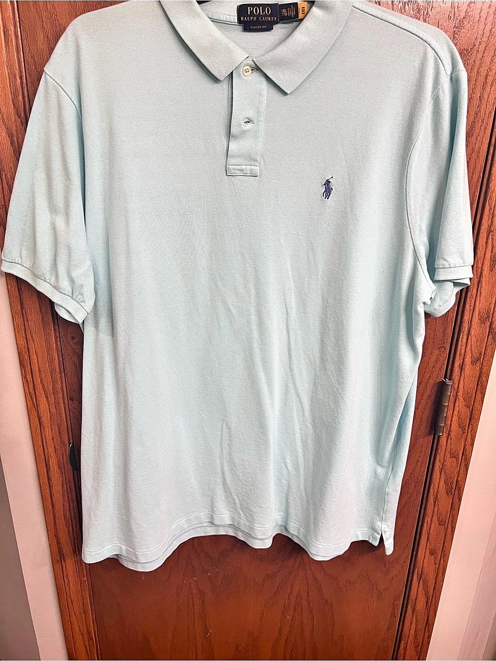 Polo Ralph Lauren Classic Fit Mesh Polo Shirt Green XXL
